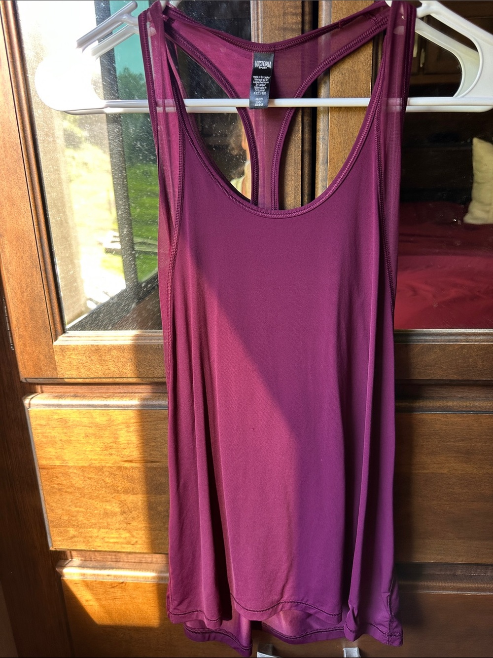Victoria's Secret Plum Racerback Tank Top